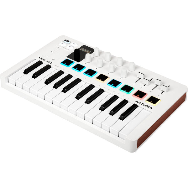 Arturia MiniLab 3 White 25 Slim-key Controller | Music Experience