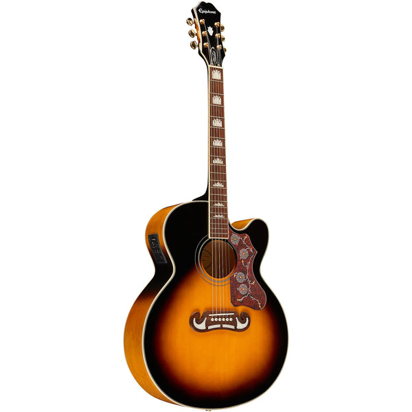 Epiphone J-200 EC Studio Vintage Sunburst | Music Experience