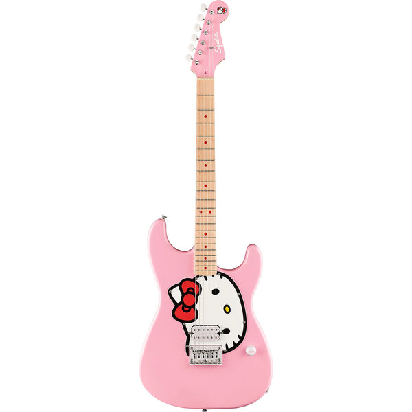 Fender Squier x Hello Kitty Stratocaster Pink | Music Experience