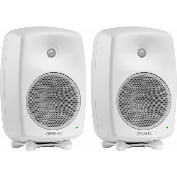 Genelec 8040BW White Bi-Amplified Studio Monitor Pair | Music Experience | Shop Online | South Africa