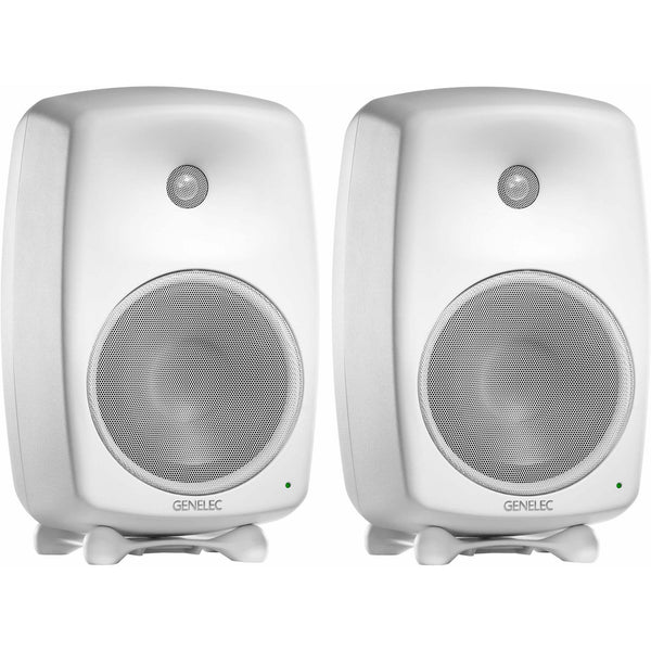 Genelec 8050BW White Bi-Amplified Studio Monitor Pair | Music Experience | Shop Online | South Africa