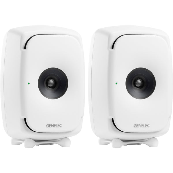Genelec 8341AW White 3-Way SAM Studio Monitor Pair | Music Experience | Shop Online | South Africa