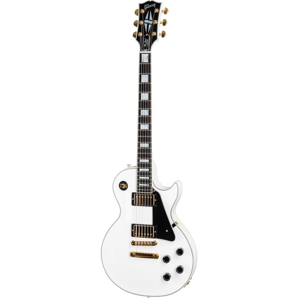 【激レア】Gibson Custom Shop Les paul Elegant Gibson Custom Shop Les Paul Custom Alpine White | Music Experience