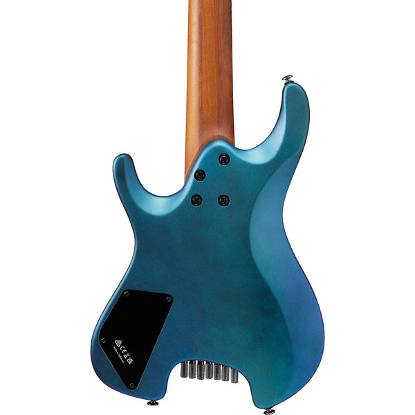 【yuyu】ibanez q547 bmm Ibanez Q547-BMM 7-String Blue Chameleon Metallic | Music