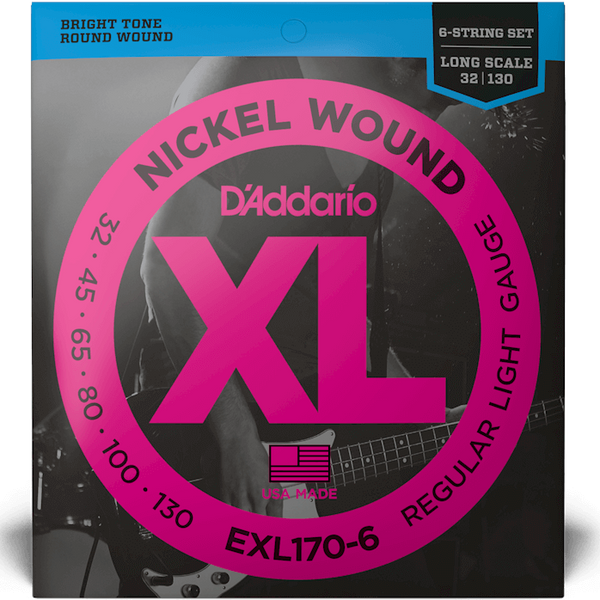 D'Addario EXL170-6 Bass 32-130 | Music Experience | Shop Online | South Africa
