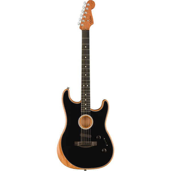 Fender Acoustasonic Stratocaster Black | Music Experience Online