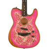 Fender Limited Edition American Acoustasonic Telecaster Pink Paisley | Music Experience | Shop Online | South Africa