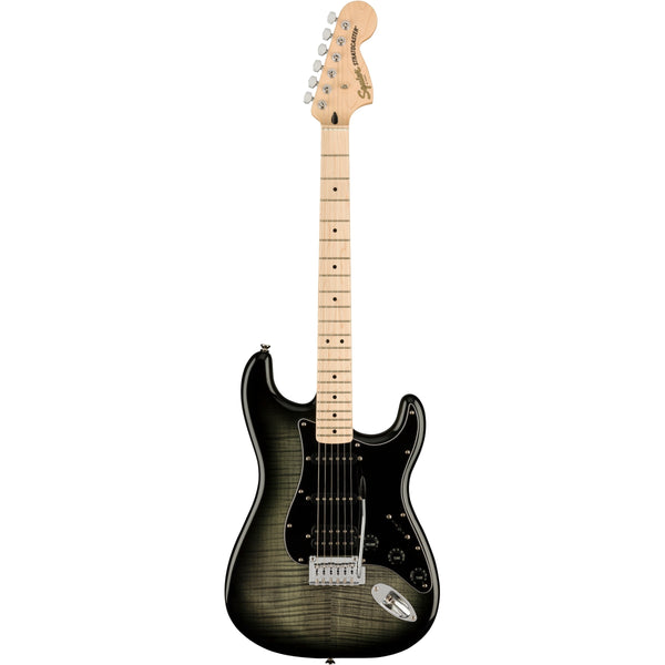 Fender Squier Affinity Strat FMT HSS Black Burst | Music