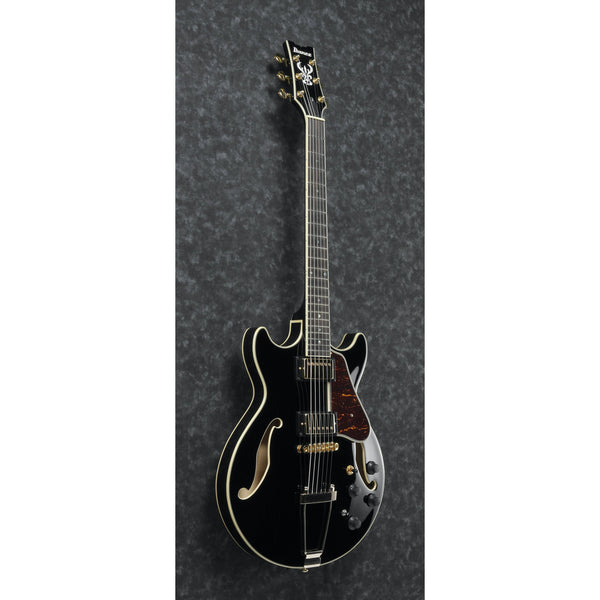 Ibanez AMH90-BK Artcore Expressionist Black | Music Experience