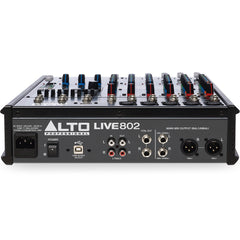 Alto LIVE 802 Professional 8-Channel/2-Bus Mixer | Music Experience | Shop Online | South Africa