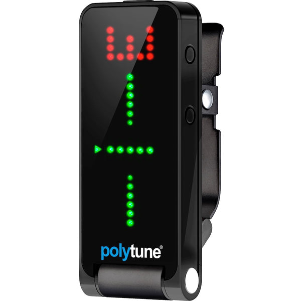 TC Electronic Polytune Clip Black - Clip-on Polyphonic Tuner