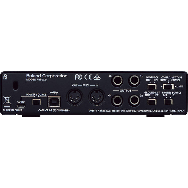 Roland　RUBIX24 Roland - Rubix24 | USB Audio Interface