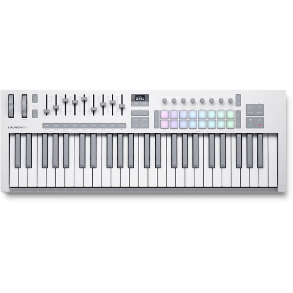 Novation Launchkey 49 MK4 49-key Keyboard Controller - White