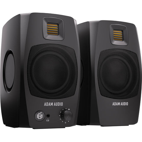 ADAM Audio D3V Desktop Monitor - Pair | Black | Music Experience