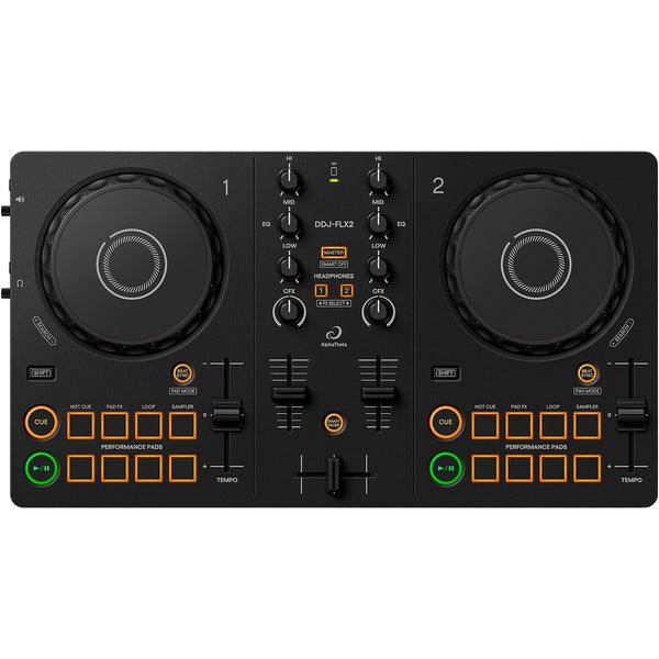 AlphaTheta DDJ-FLX2 Compact 2-Channel DJ Controller | Music Experience | Shop Online | South Africa
