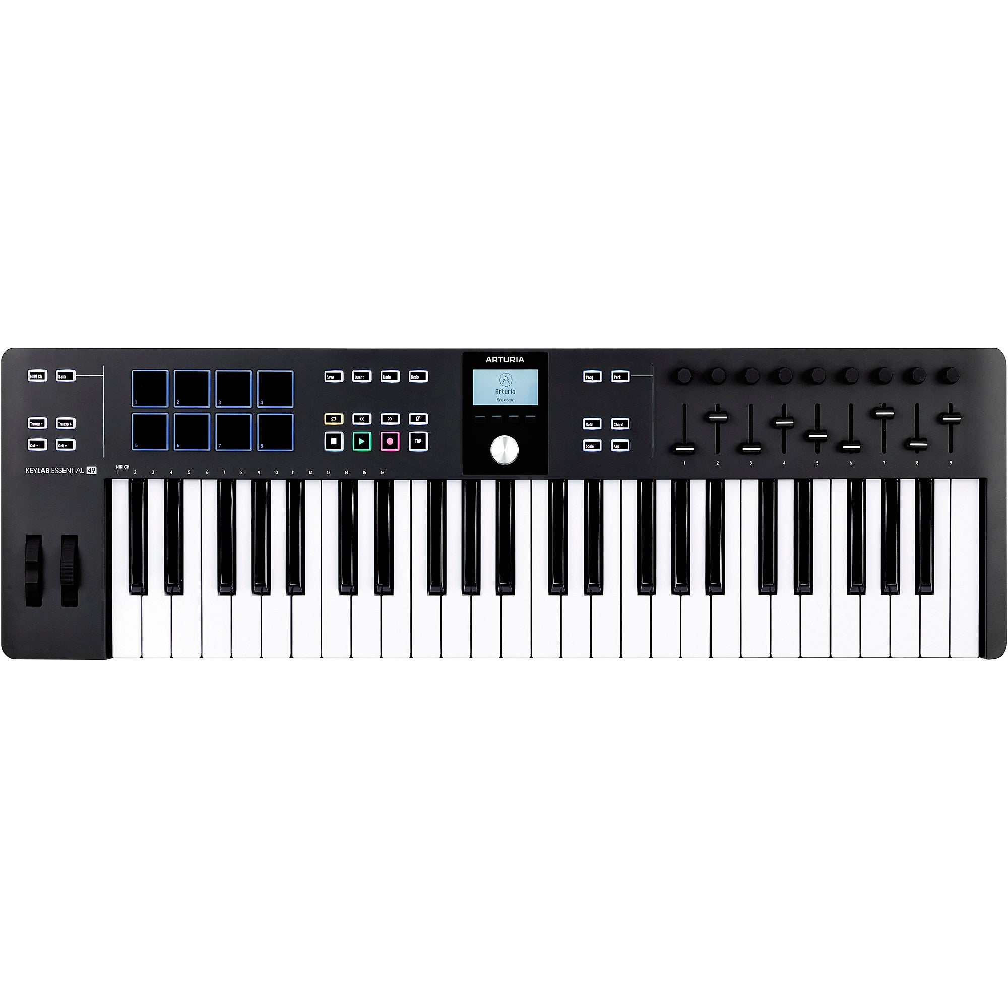 Arturia KeyLab Essential 49 mk3 49-key Keyboard Controller Black | Music Experience | Shop Online | South Africa