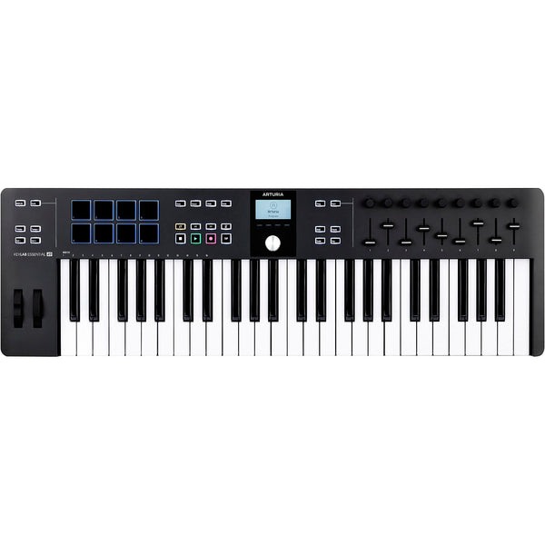 Arturia KeyLab Essential 49 mk3 49-key Keyboard Controller Black | Music Experience | Shop Online | South Africa