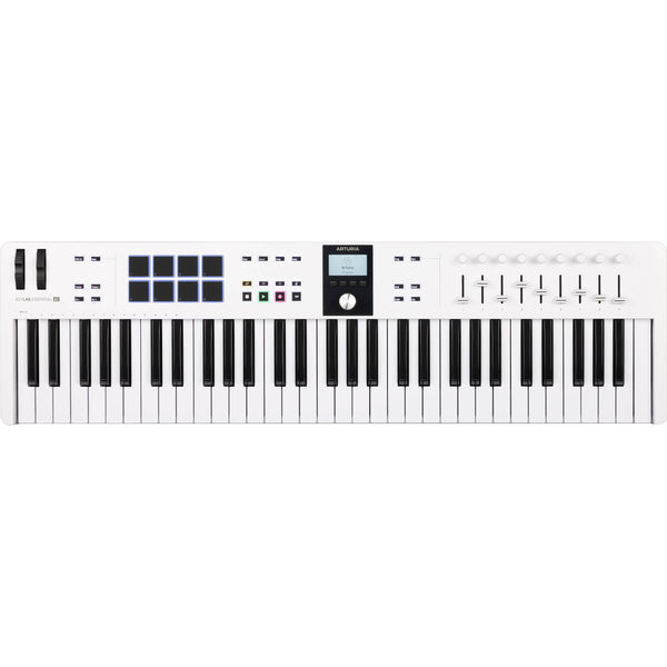 Arturia KeyLab Essential 61 mk3 61-key Keyboard Controller White | Music Experience | Shop Online | South Africa