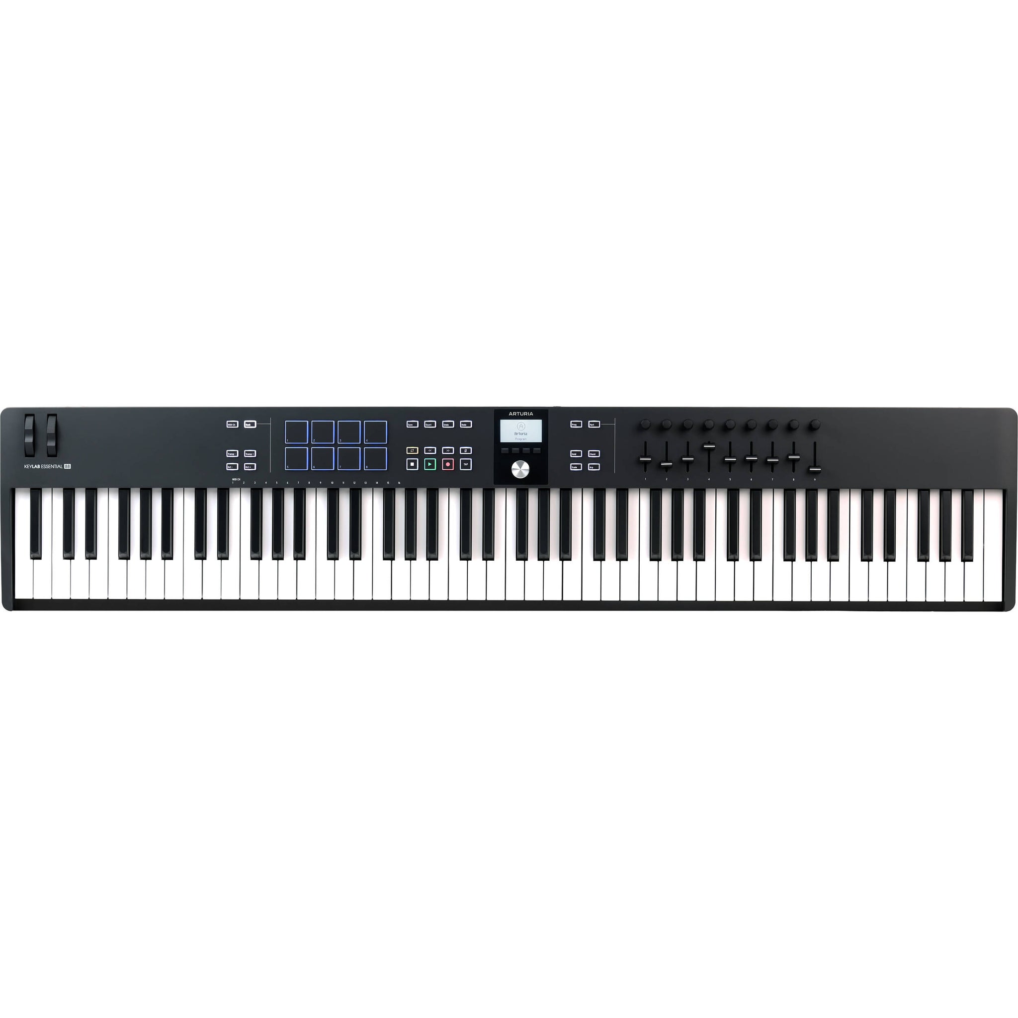 Arturia KeyLab Essential mk3 88-key Keyboard Controller Black | Music Experience | Shop Online | South Africa