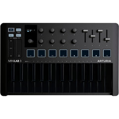 Arturia MiniLab 3 Deep Black 25 Slim-key Controller | Music Experience | Shop Online | South Africa