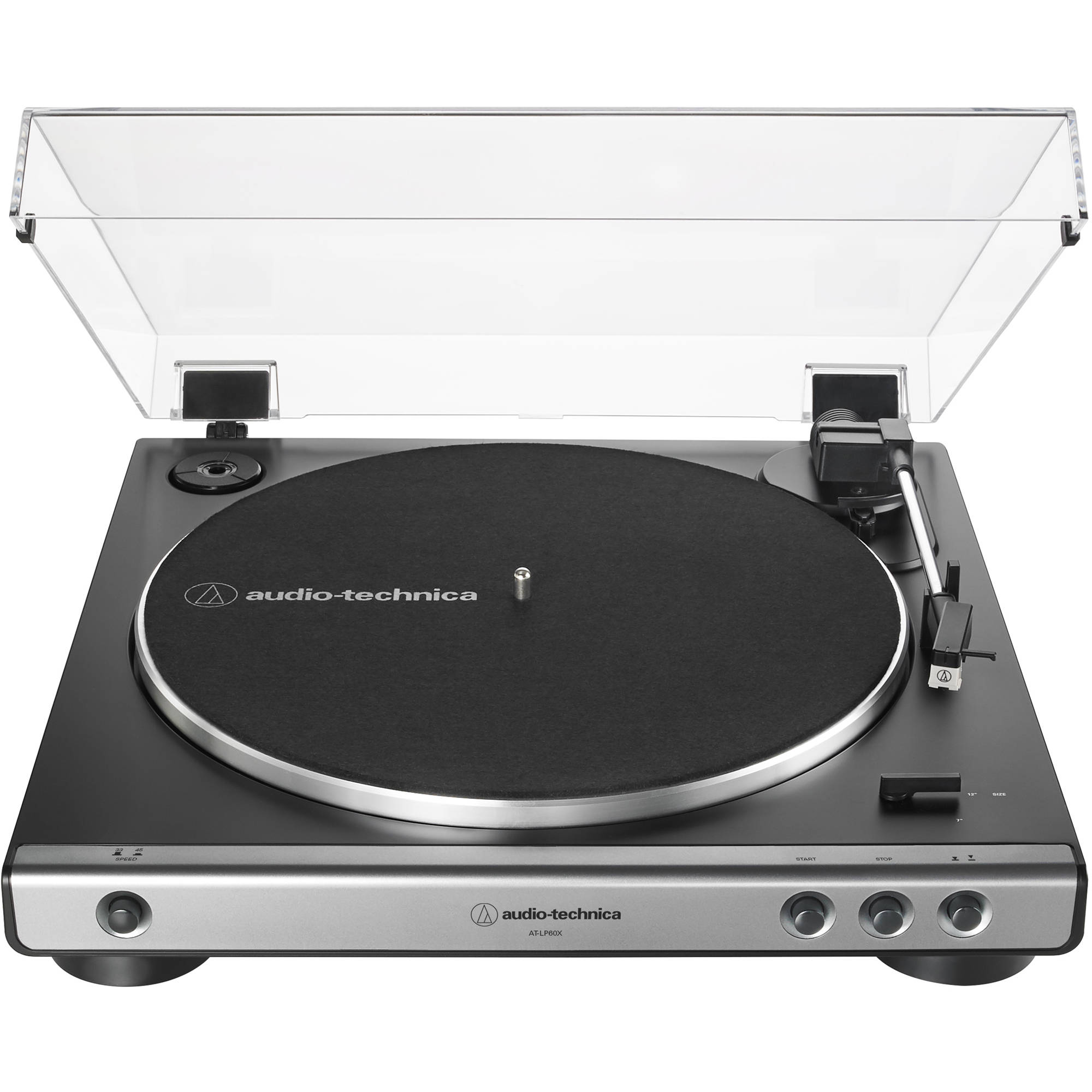 Audio-Technica AT-LP60X Turntable - Gun Metal | Music Experience Online | South Africa