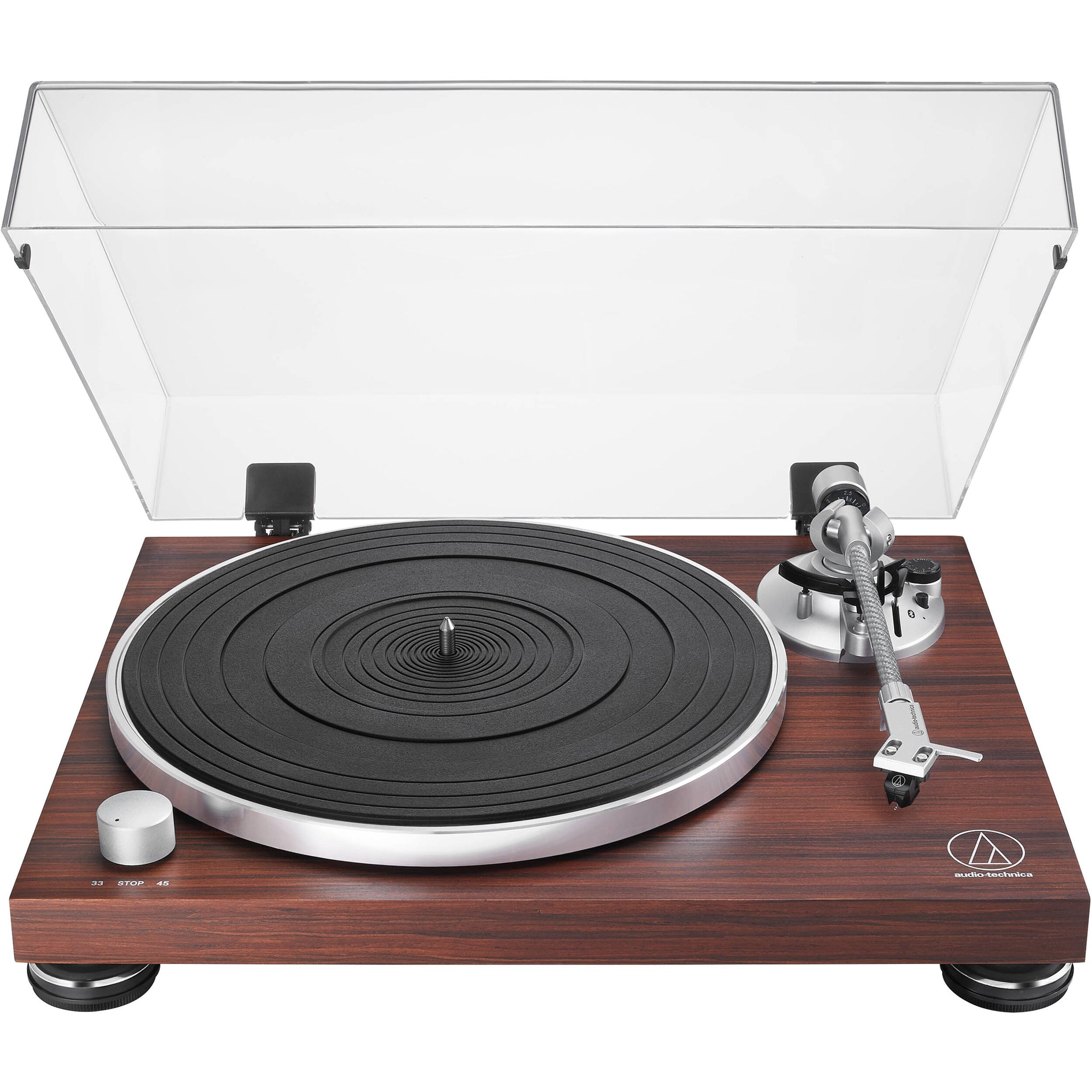 Audio-Technica AT-LPW50BT-RW Manual Belt-Drive Turntable Rosewood | Music Experience | Shop Online | South Africa