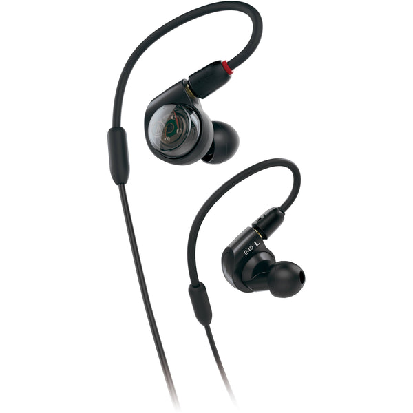Audio-Technica ATH-E40 Monitor Earphones Black | Music Experience | Shop Online | South Africa