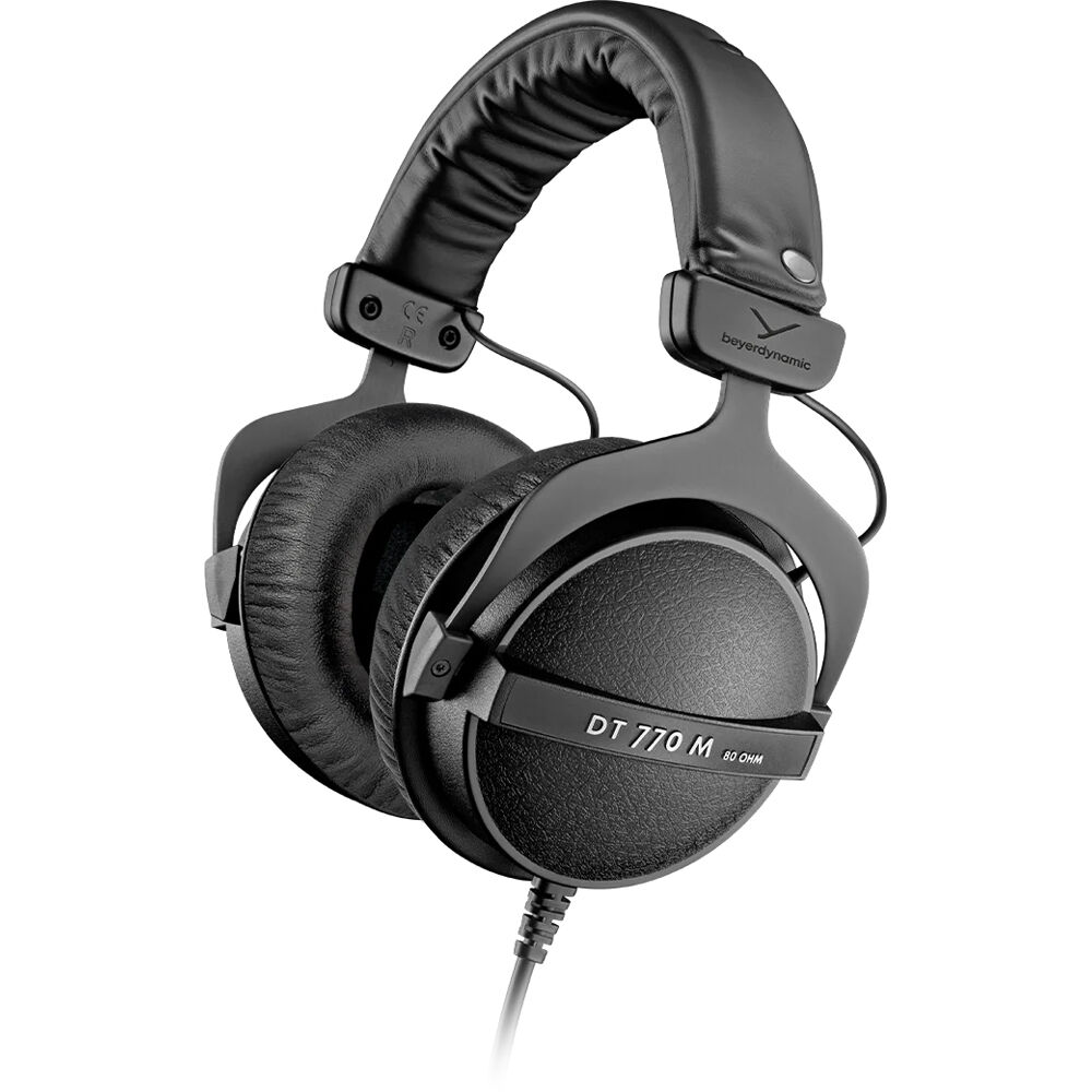 Beyerdynamic DT 770 M 80 ohm Closed-back Isolating Monitor Headphones