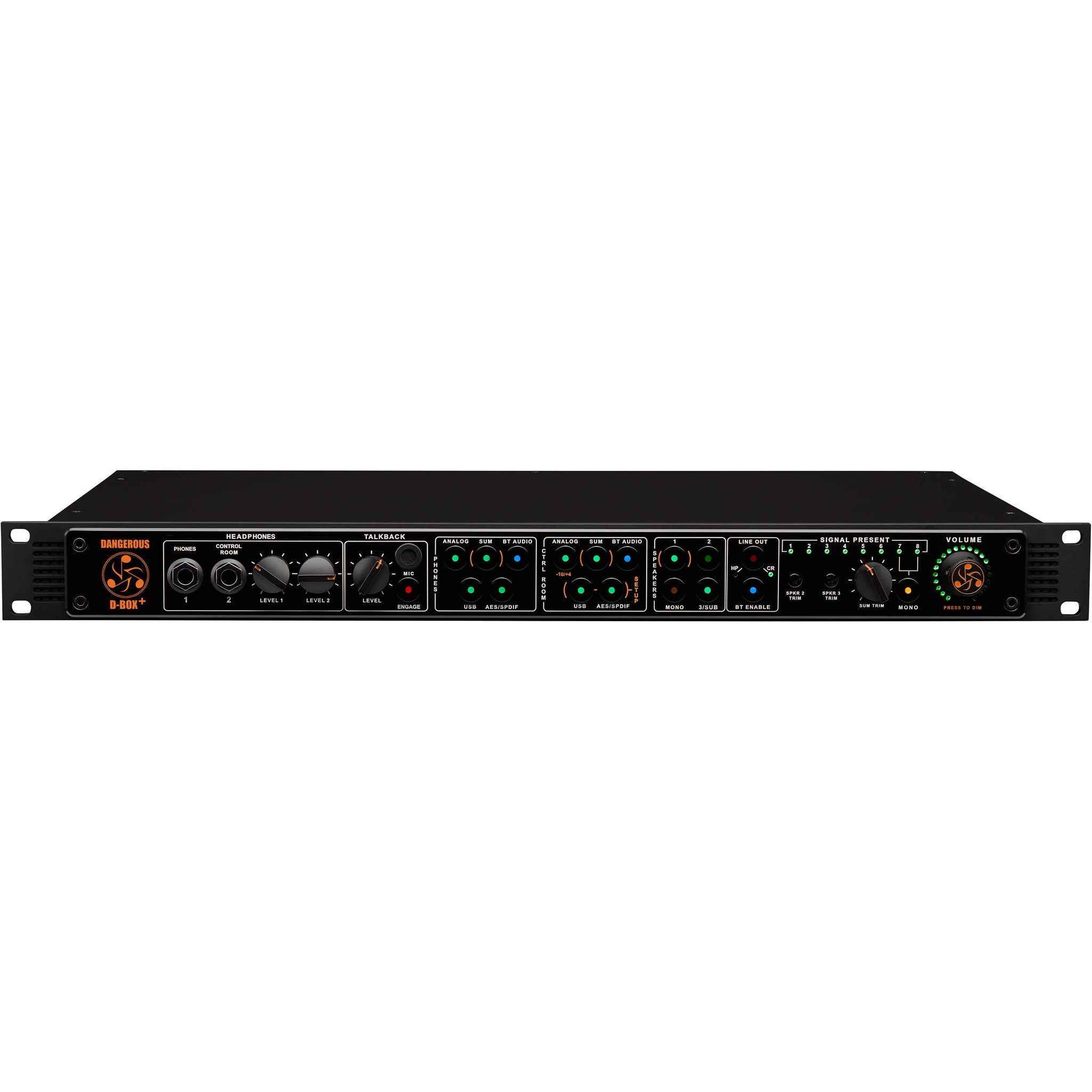 Dangerous Music D-BOX+ Monitor Controller & Summing Mixer | Music Experience | Shop Online | South Africa