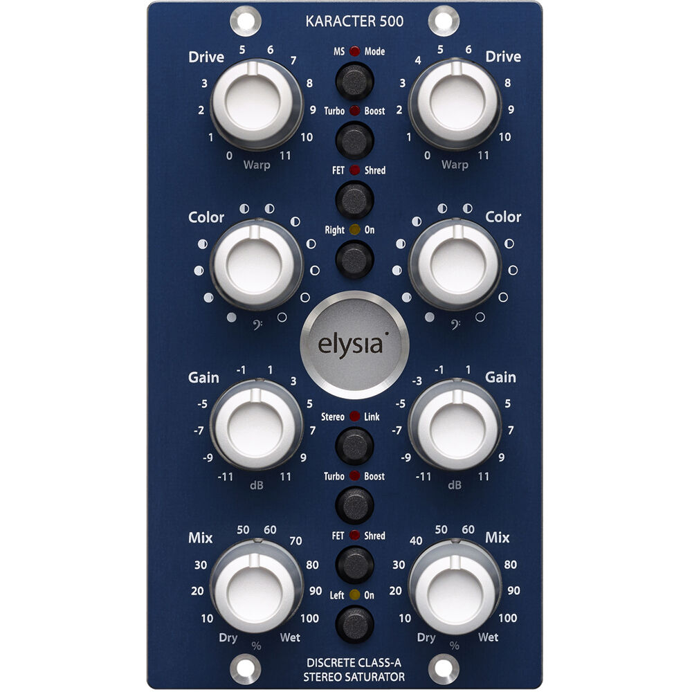 elysia karacter 500 Series Saturation/Distortion | Music Experience Online | South Africa