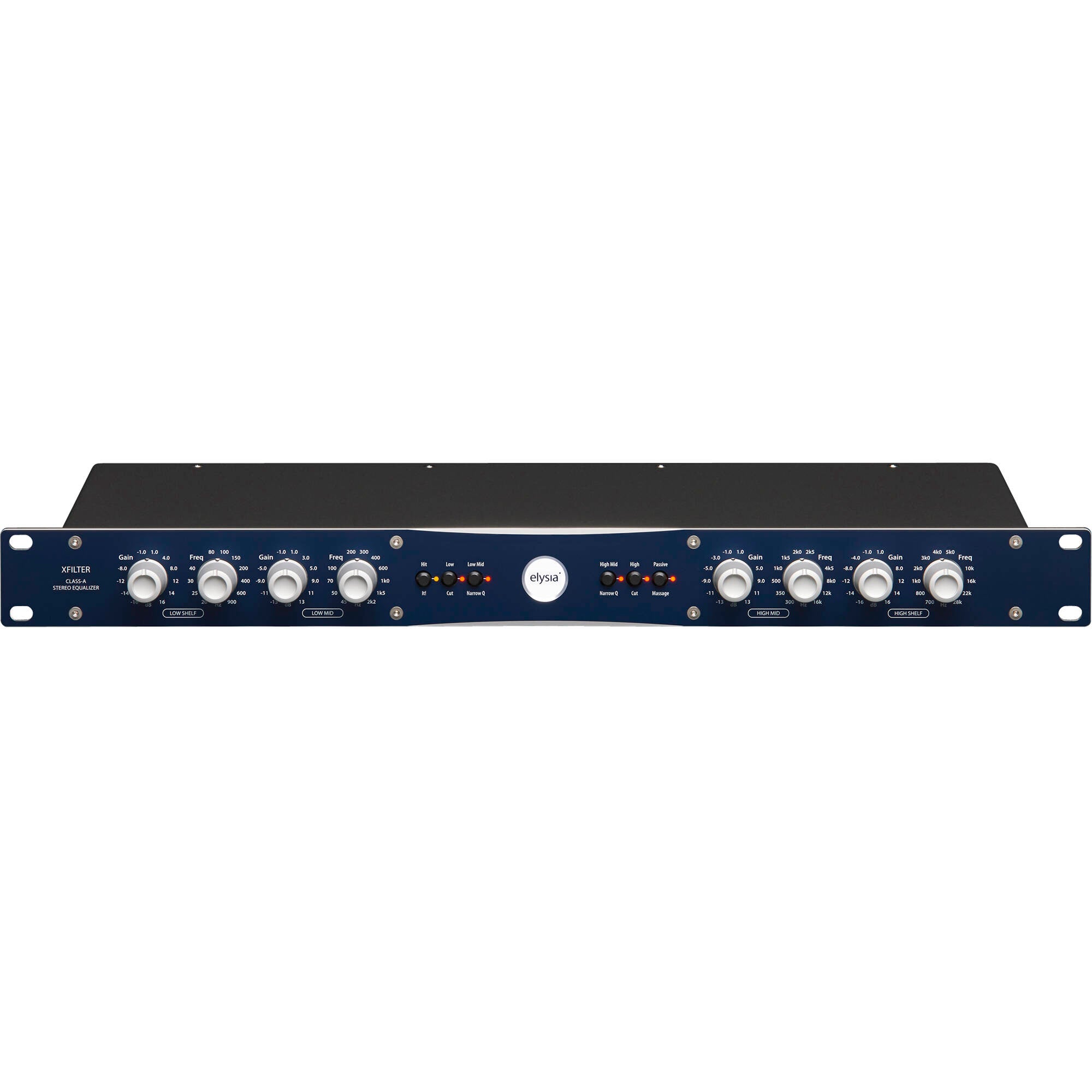 elysia Xfilter Rack 4-band Parametric EQ | Music Experience Online | South Africa