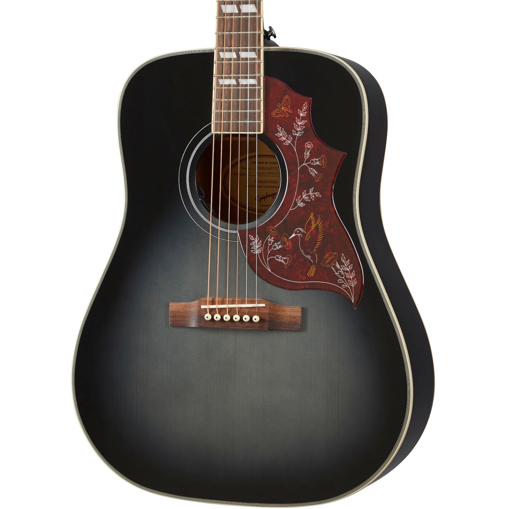 Epiphone Hummingbird Studio Transparent Ebony | Music Experience | Shop Online | South Africa