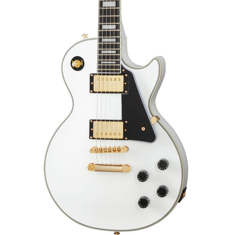 Epiphone Les Paul Custom Alpine White | Music Experience Online