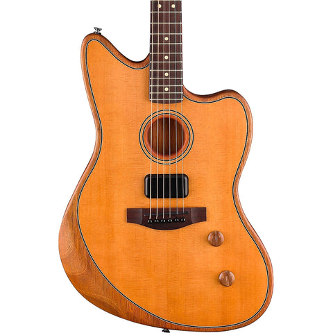 Fender Acoustasonic Standard Jazzmaster Aged Natural | Music