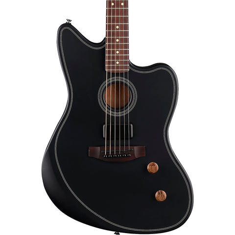 Fender Acoustasonic Standard Jazzmaster Black | Music Experience