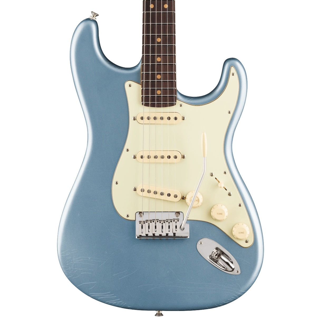 Fender American Ultra Luxe Vintage '60s Stratocaster Ice Blue Metallic | Music Experience | Shop Online | South Africa