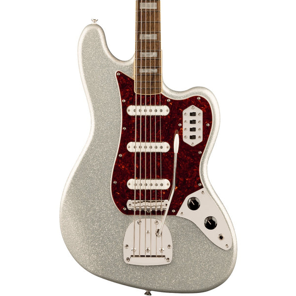 Fender Squier Limited Edition Classic Vibe Bass VI Silver Sparkle | Music Experience | Shop Online | South Africa