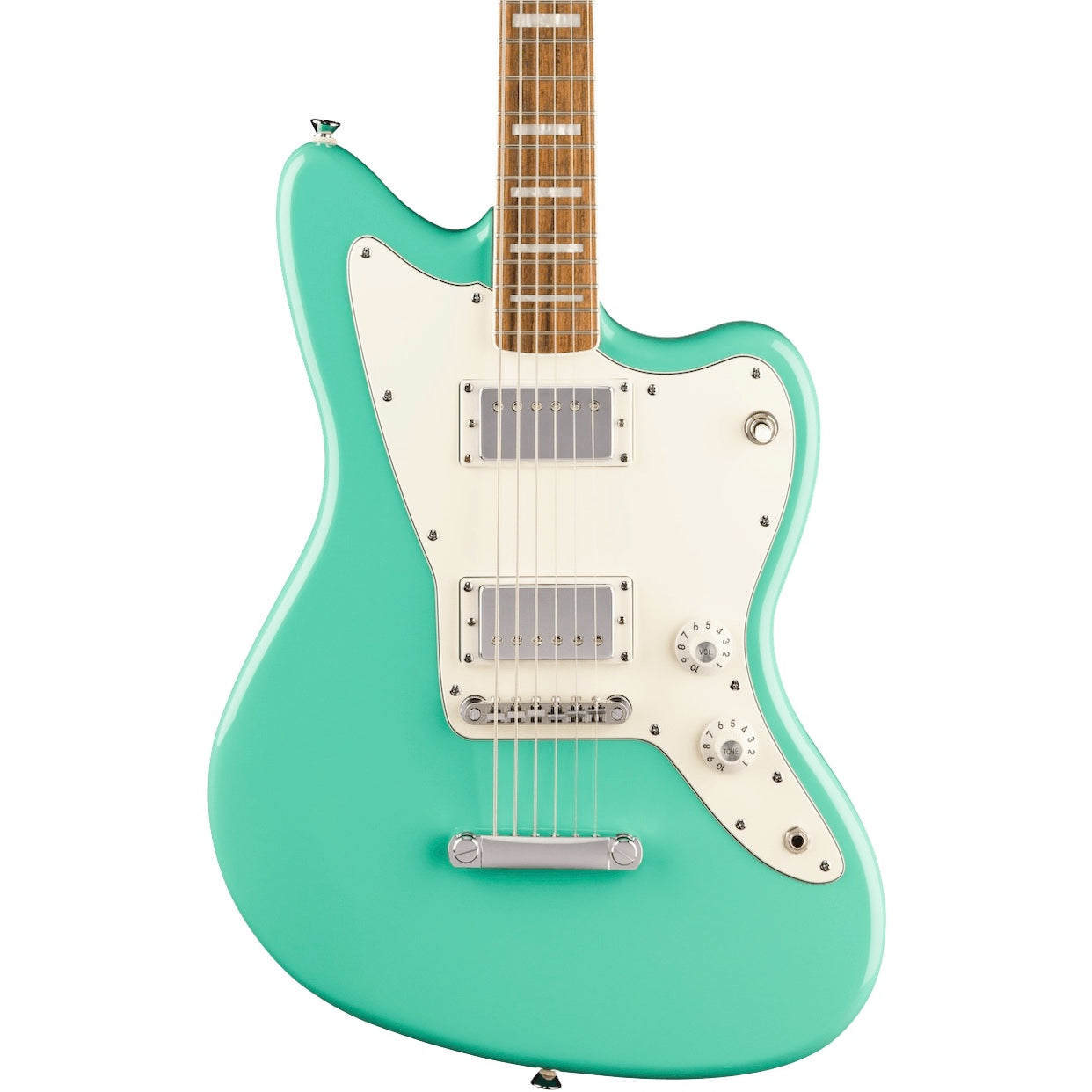Fender Squier Paranormal Baritone Jazzmaster HH Sea Foam Green | Music Experience | Shop Online | South Africa