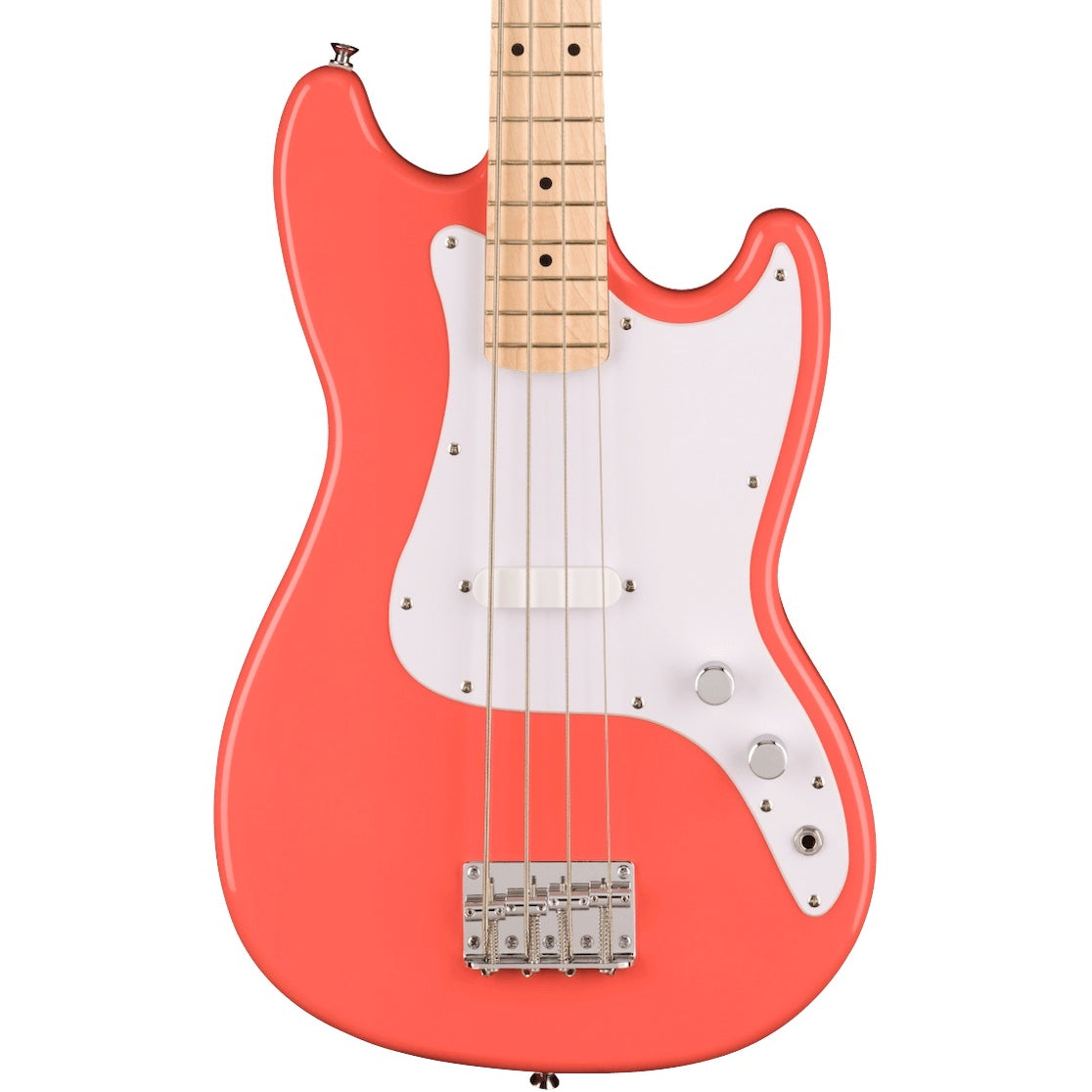 Fender Squier Sonic Bronco Bass Tahitian Coral | Music Experience | Shop Online | South Africa