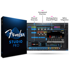 Fender Studio Pro 8 DAW Software - Perpetual License | Music Experience Online | South Africa
