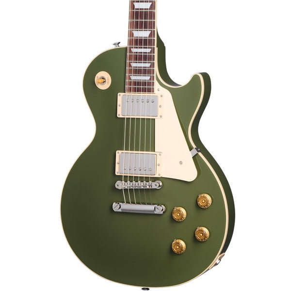 Gibson Les Paul Standard 50s Plain Top Olive Drab | Music Experience | Shop Online | South Africa