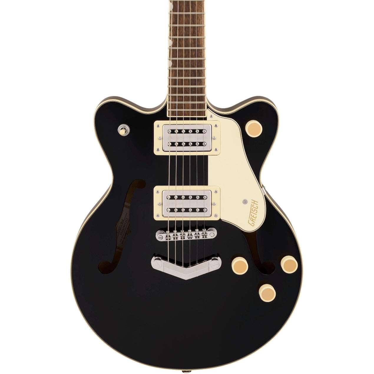 Gretsch G2655 Streamliner Center Block Jr. Double-Cut with V-Stoptail Black | Music Experience | Shop Online | South Africa