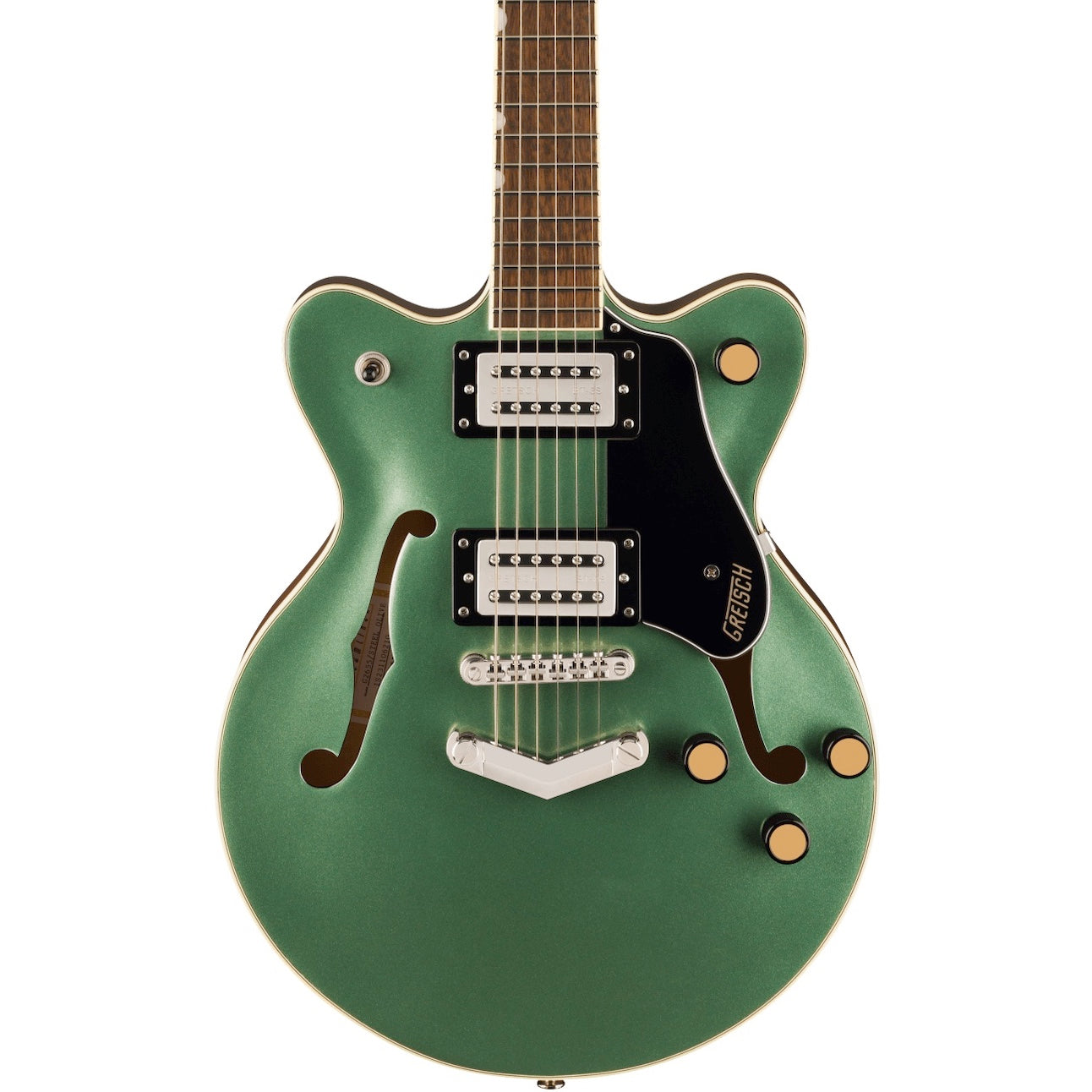 Gretsch G2655 Streamliner Center Block Jr. Double-Cut with V-Stoptail Steel Olive | Music Experience | Shop Online | South Africa
