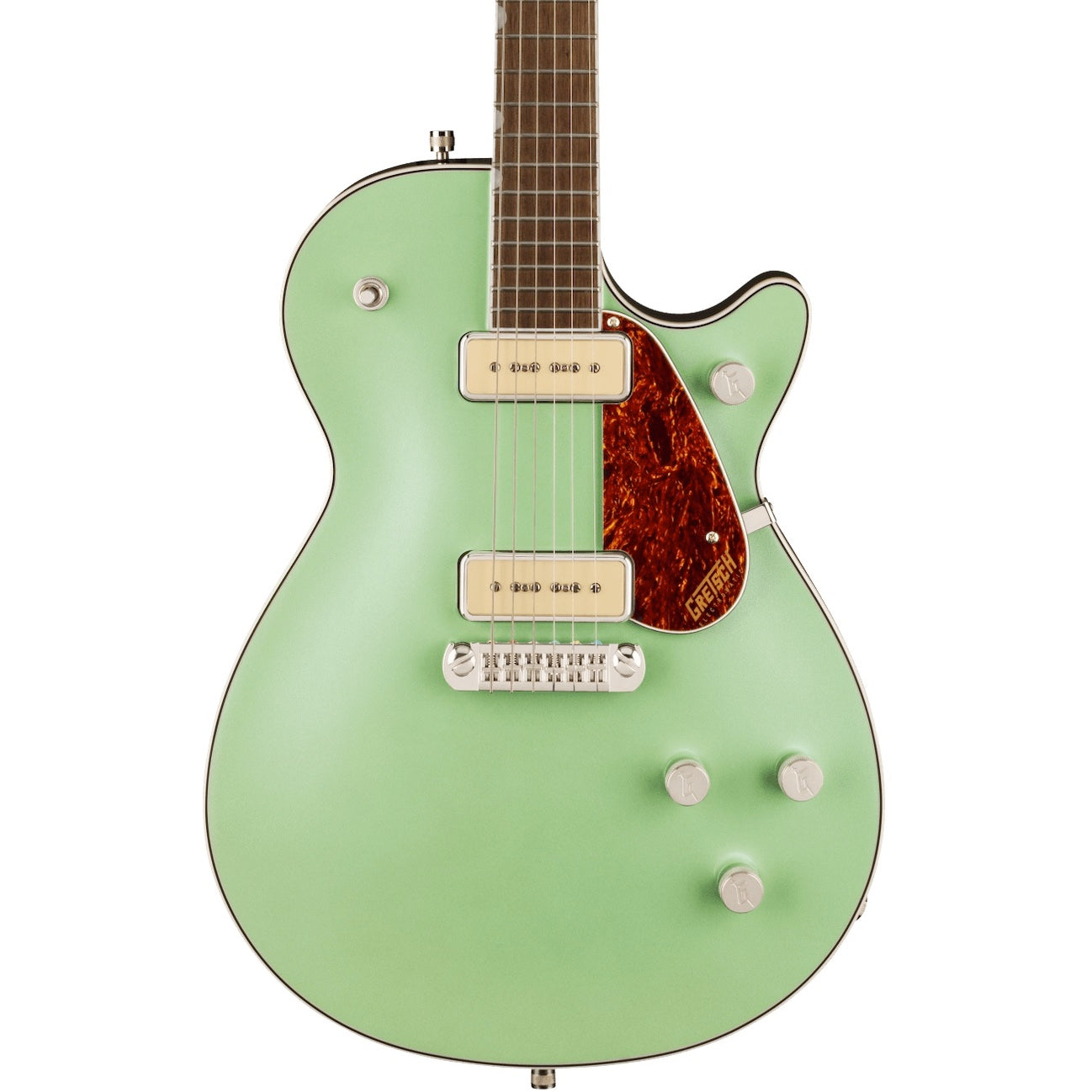 Gretsch G5210-P90 Electromatic Jet Two 90 Single-Cut with Wraparound Broadway Jade | Music Experience | Shop Online | South Africa