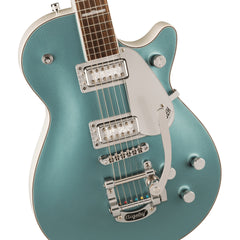 Gretsch G5230T-140 Electromatic 140th Double Platinum Jet Two-Tone Stone Platinum/Pearl Platinum | Music Experience | Shop Online | South Africa