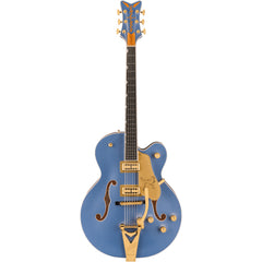 Gretsch Professional Falcon Hollow Body with String-Thru Bigsby Cerulean Smoke | Music Experience | Shop Online | South Africa