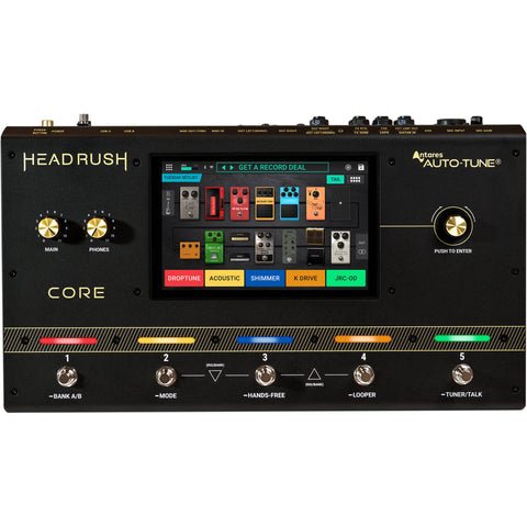 HeadRush Core Guitar FX/Amp Modeler/Vocal Processor | Music