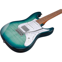 Ibanez AZ22S1F-TXB AZ Standard Transparent Turquoise Burst | Music Experience | Shop Online | South Africa