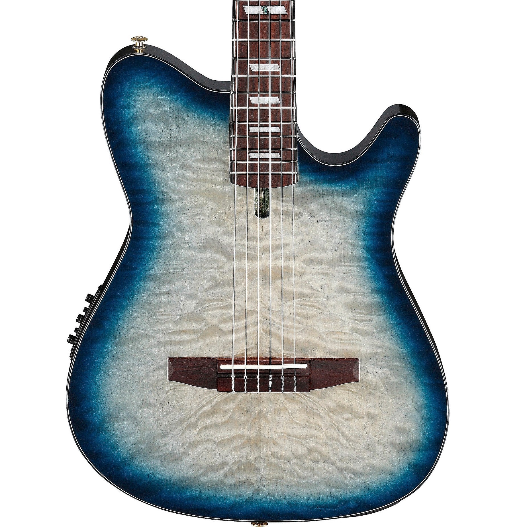 Ibanez FRH20QMN-CTL FRH Nylon Cosmic Blue Starburst Low Gloss | Music Experience | Shop Online | South Africa