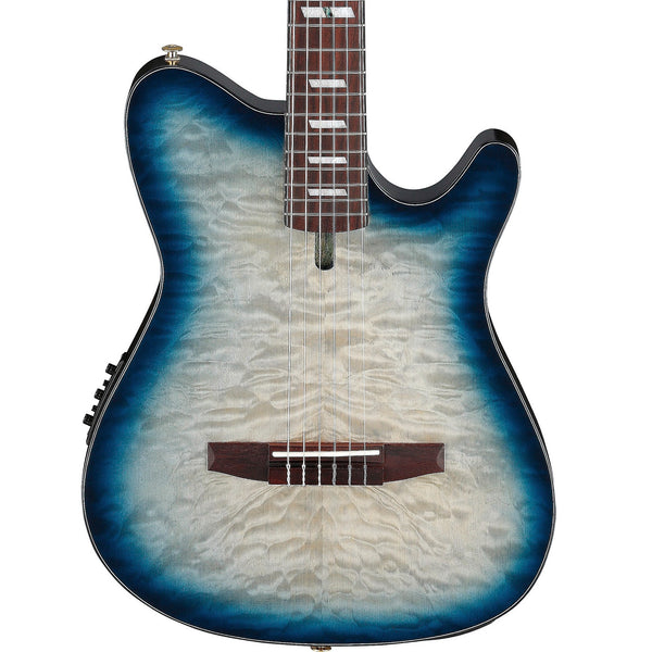 Ibanez FRH20QMN-CTL FRH Nylon Cosmic Blue Starburst Low Gloss | Music Experience | Shop Online | South Africa